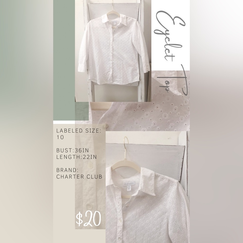 Eyelet Top